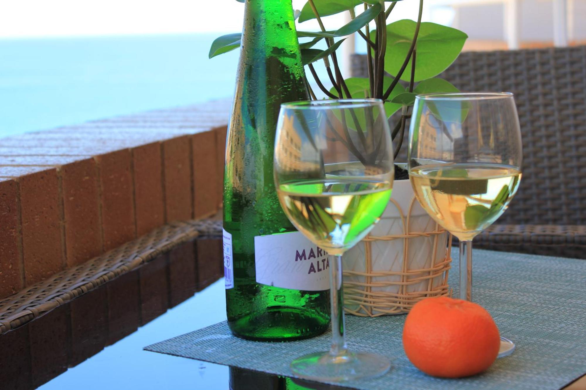 Naranja Apartament On The Beach 2 Bedrooms 奥罗佩萨德尔马 外观 照片